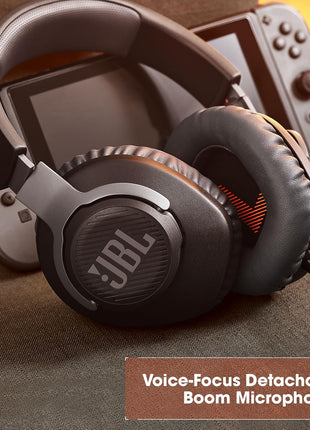 JBL Quantum 100 - Wired Over-Ear Gaming Headphones - Black, Large