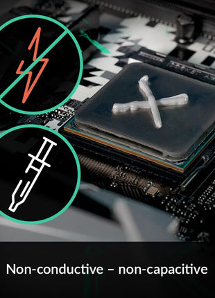 ARCTIC MX-4 (incl. Spatula, 4 g) - Premium Performance Thermal Paste for All Processors (CPU, GPU - PC), Very high Thermal Conductivity, Long Durability, Safe Application