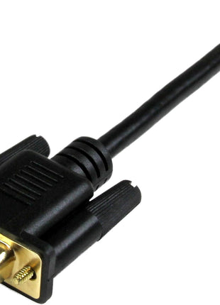StarTech.com HDMI to VGA Cable - 10 ft / 3m - 1080p - 1920 x 1200 - Active HDMI Cable - Monitor Cable - Computer Cable (HD2VGAMM10)