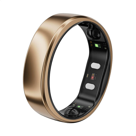 RingConn Gen 2 Air Ultra-Thin Smart Ring(Size 10, Dune Gold)