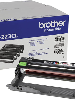Brother Genuine -Drum Unit, DR223CL, Seamless Integration, Yields Up to 18,000 Pages,Black