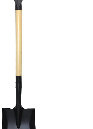 Square Shovel, Shovels for Digging with D-Handle, Overall 41-Inch Long Garden Shovel, Transfer Shovel, Snow Shovel for Car, Garden Tools