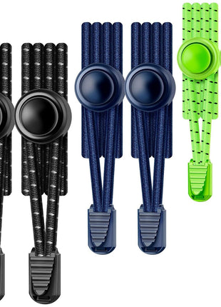 UpUGo Elastic Shoe Laces, No Tie Shoe Laces Tieless for Kids, Adults, Elderly, One Size Fit All