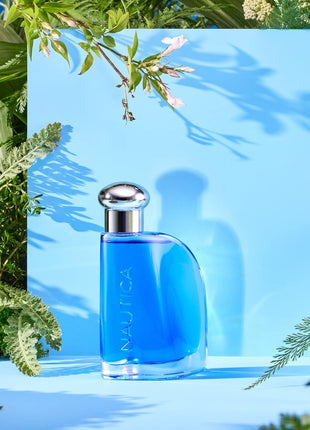 Nautica Blue Eau de Toilette 3.4 fl oz (Pack of 1), Notes of Basil, Jasmine, and Cedarwood, Men's Fragrance, Long Lasting, Everyday Fragrance, Travel Size