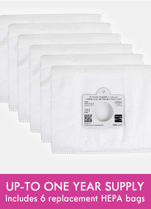 Kenmore 53292 Type Q HEPA Replacement Dust Bags, 6 Count