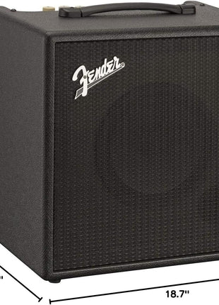 Fender Rumble LT25 Bass Amplifier, Black, with 2-Year Warranty