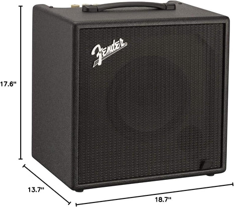 Fender Rumble LT25 Bass Amplifier, Black, with 2-Year Warranty