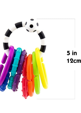 Sassy Ring O Links 9 Piece Set, Links for Stroller or Carrier Seat, 0+ Months