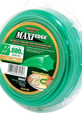 Arnold Maxi-Edge .08-Inch x 140-Foot Commercial Grade Trimmer Line