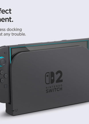Spigen Screen Protector Tempered Glass [GlasTR EZ FIT] designed for Nintendo Switch 2 (2025) - 2 Pack