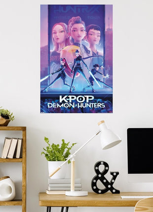Trends International Netflix KPop Demon Hunters (2025)   One Sheet Wall Poster, 34L x 22.4W, Unframed Version