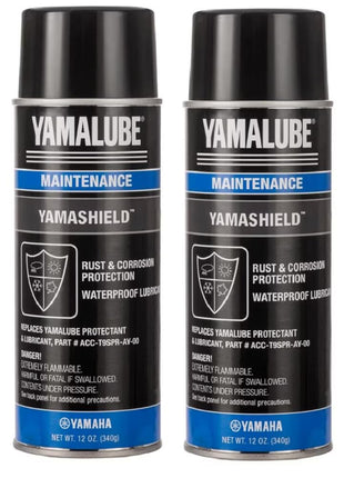 Yamaha Yamalube Yamashield Spray- (2 Pack) 12 Ounce, #ACC-YAMSH-LD-00