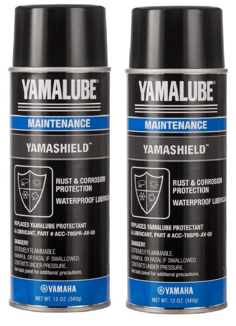 Yamaha Yamalube Yamashield Spray- (2 Pack) 12 Ounce, #ACC-YAMSH-LD-00