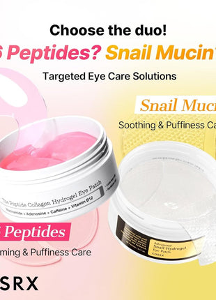 COSRX Snail Peptide Eye Cream Snail Eye Care Moisturizing Hydration Nutrition Snail Snail Mucus Filtrate 72% Dullness Peptide 5ppm No Stickiness Dry Skin Skin Age Basic Cosmetics Cream Korean Cosmetic