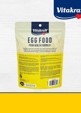 Vitakraft VitaSmart Egg Food for Birds - Daily Supplement for Parrots, Parakeets, Cockatiels, and Canaries - Bird Calcium Supplement 1.1 Pound (Pack of 1)