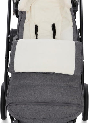 Bunting Bag for UPPAbaby Vista, V2, V3, Cruz, V2, V3 RumbleSeat, V2, V3 Ridge, Minu Strollers, Warm and Ultra-Plush Waterproof Stroller Footmuff, Extendable Winter Stroller Cover, Sleeping Bag