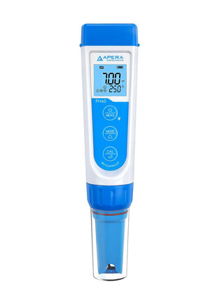 Apera Instruments AI311 Premium Series PH60 Waterproof pH Pocket Tester Kit, Replaceable Probe, ±0.01 pH Accuracy, Lcd display