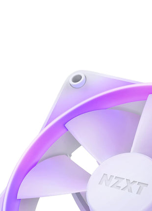 F140RGB - 140mm RGB Fans - Twin + RGB Lighting Controller - White