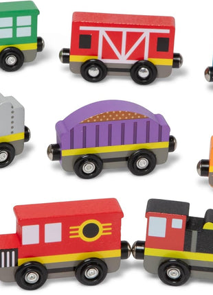 Melissa & Doug 5186 Wooden Train Cars Train