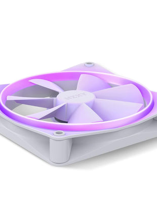 F140RGB - 140mm RGB Fans - Twin + RGB Lighting Controller - White