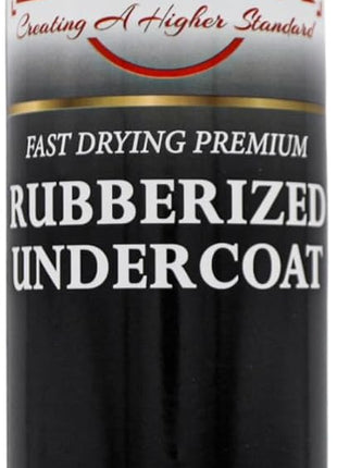 Rubberized Undercoat (U135) Fast Drying Premium Rust Protection 16 oz Aerosol, Black Finish
