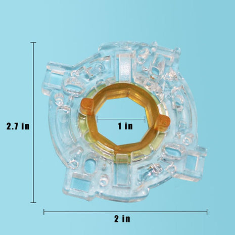 2Pcs GT-Y Octagonal Restrictor Gate Plate, for Modding JLF Joysticks, Control Accessories DIY Parts
