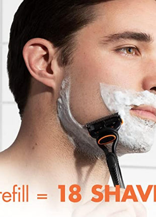 Gillette Fusion5 5-Blade Mens Razor Blade Refills, 12 Count, with Precision Trimmer