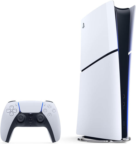 PlayStation 5 Digital Console (New 2023 Slim Model), 1 Year Manufacturer Warranty