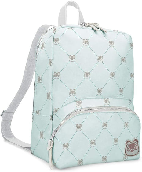 Controller Gear Animal Crossing - Small Backpack Mini Bookbag Travel Bag for Console & Accessories - Tom Nook Quilted