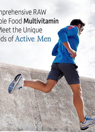 Garden of Life Vitamin Code Whole Food Multivitamin for Men - 120 Capsules, Vitamins for Men, Fruit & Veggie Blend and Probiotics for Energy, Heart, Prostate Health, Vegetarian Mens Multivitamins