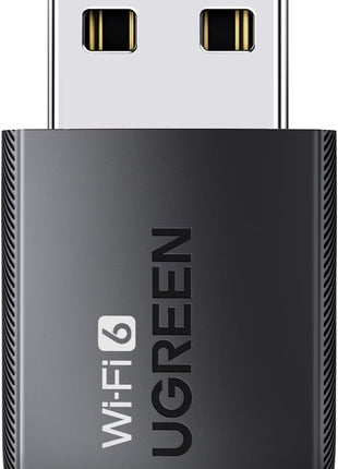 UGREEN WiFi Adapter for Desktop PC, AX900 USB WiFi 6 Adapter | 5GHz/2.4GHz Dual Band, Built-in Driver for Windows 10/11