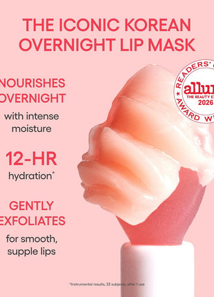 LANEIGE Lip Sleeping Mask: Korean Overnight Treatment For Dry Lips | Hydrating & Nourishing Overnight Lip Treatment Mask with Vitamin C, Shea & Murumuru Seed Butter