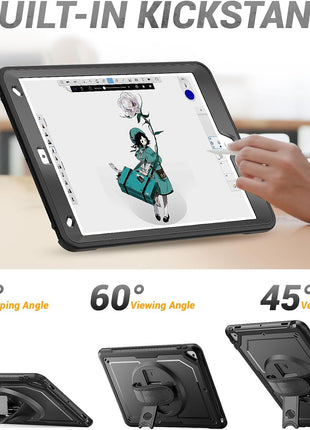 KAIJIAbox for iPad 9th/ 8th/ 7th Generation Case 10.2 Inch (2021/2020/2019)