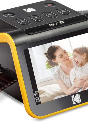 KODAK Slide N SCAN Film & Slide Scanner Digitizer with 5" LCD Screen, Quickly Convert Negatives & Slides to Digital 22MP JPEG Photos, Compatible with 135, 126 and 110 Film & Slides