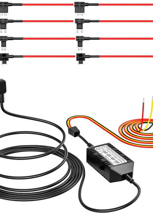 VIOFO HK4 Hardwire Kit with 8pcs Full Set Circuit Fuse Tap, Type-C Port, for A329 series/A229 series/A119Mini2/A139Pro/WM1/T130 Dash Cam | Compatible with VIOFO A329 series/A229 series/A119Mini2/A139Pro/WM1/T130 Dash Cam