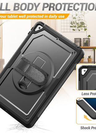 KAIJIAbox for iPad 9th/ 8th/ 7th Generation Case 10.2 Inch (2021/2020/2019)