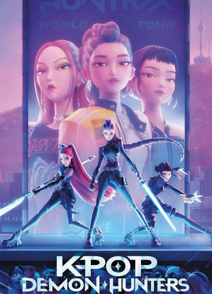 Trends International Netflix KPop Demon Hunters (2025)   One Sheet Wall Poster, 34L x 22.4W, Unframed Version