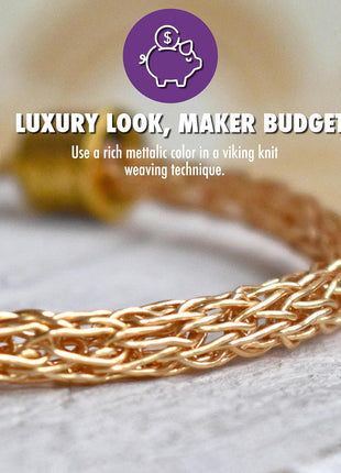 Artistic Wire, 20 Gauge Tarnish Resistant Brass Craft Wire, 15 yd