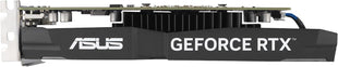 ASUS Dual NVIDIA GeForce RTX 3050 6GB GDDR6 OC Edition Gaming Graphics Card - PCIe 4.0, HDMI 2.1, DisplayPort 1.4a, 2-Slot Design, Axial-tech Fan Design, Steel Bracket, 3 Year Warranty