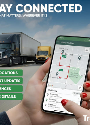 Tracki Pro GPS Tracker for Vehicles, USA made tech. Up to 7 Months Batt. Waterproof Magnetic 4G LTE Long Battery Life 2-7 Month, Unlimited Distance, Subscription Required, Multi Alerts, Hidden Tracker