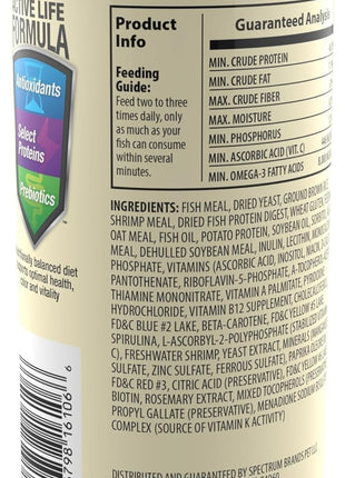 TetraMin Nutritionally Balanced Tropical Flake Food for Tropical Fish, 7.06 oz (pack of 1)