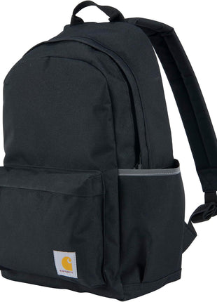 Carhartt Classic 21L Backpack Black | Classic Laptop, Water-Resistant Pack with 15 Laptop Sleeve and Organizational Compartments