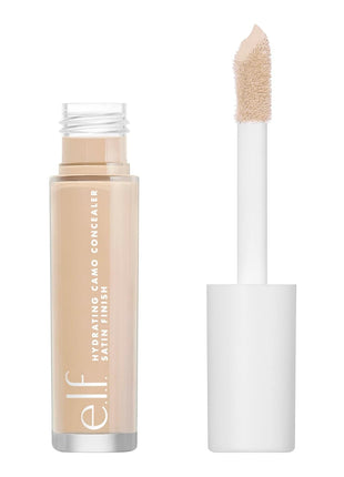 e.l.f. Hydrating Camo Concealer, Covers Blemishes & Under-Eye Circles, Full-Coverage & Delivers A Satin Finish, Vegan & Cruelty-Free, Light Sand