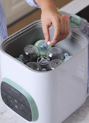 Momcozy Official Detergent Tablets for Momcozy Bottle Washers, 120 Tablets | Remove Stubborn Milk Residue and Odor, Safe and Powerful Cleaning
