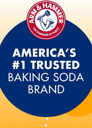 ARM & HAMMER Baking Soda, 2.7 Lbs | 100+ Household Uses, Food Grade Baking Soda, Cleaning & Deodorizing, Pure & Natural, Safe Around Kids & Pets