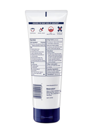 Aquaphor Baby Healing Ointment Advanced Therapy Skin Protectant, Dry Skin and Diaper Rash Ointment, 7 Oz Tube