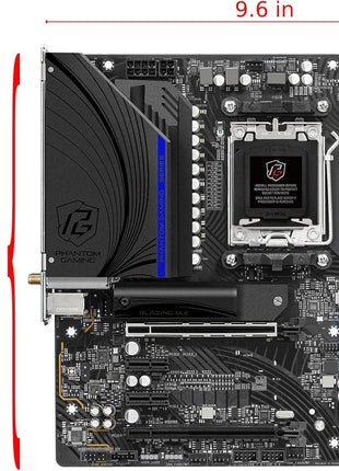 ASRock B650M PG Riptide WiFi AMD Socket AM5 Ryzen 7000 Series Processors Motherboard