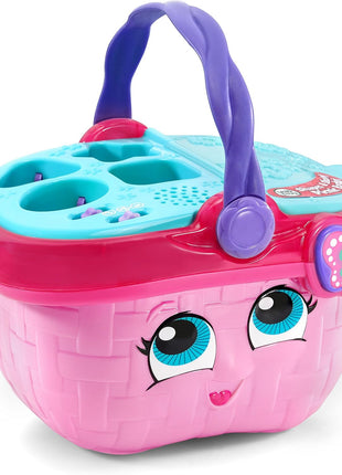 LeapFrog Shapes and Sharing Picnic Basket (Frustration Free Packaging), Pink