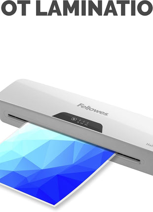 Fellowes Halo 125 Laminator with Pouch Starter Kit, 4.3 inch inch x 17.1 inch inch x 2.9 inch inch inch