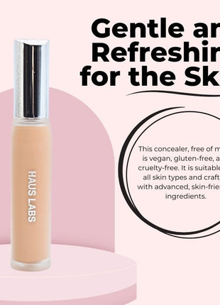 HAUS LABS BY LADY GAGA Triclone Skin Tech Hydrating + De-puffing Concealer with Fermented Arnica 14 Light Peach